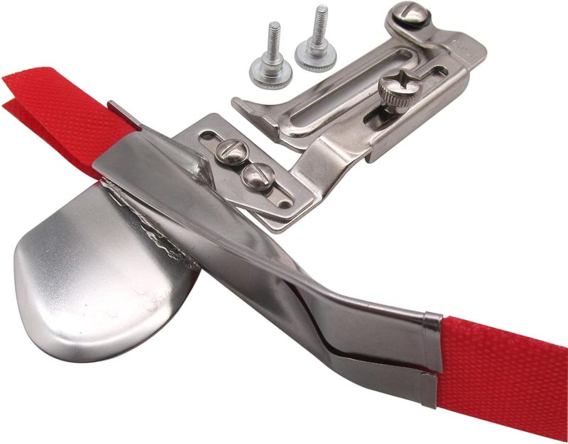 ckpsms Brand -1SET Swing Away Adjustable Plain Raw Edge Single Fold Binder #A4B for Sewing Machines (Tape Cut Size 1") - Image 3